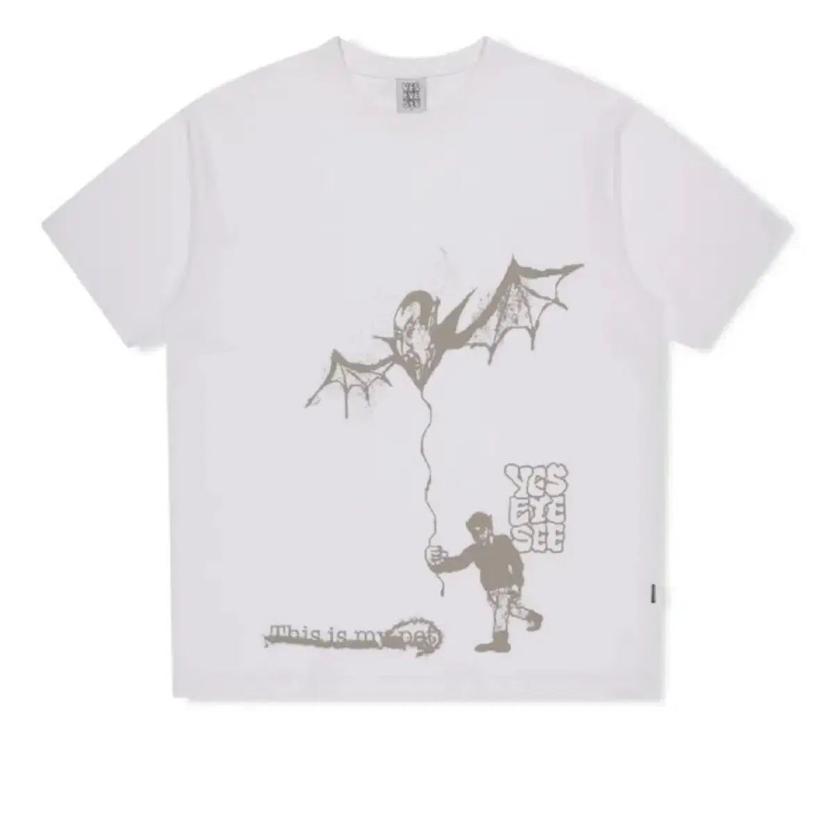 [YESEYESEE]★24SS★韓国人気★PJW Devil Pet Tee 예스아이씨(YESEYESEE) PJW Devil Pet Tee Light Green - 사이즈